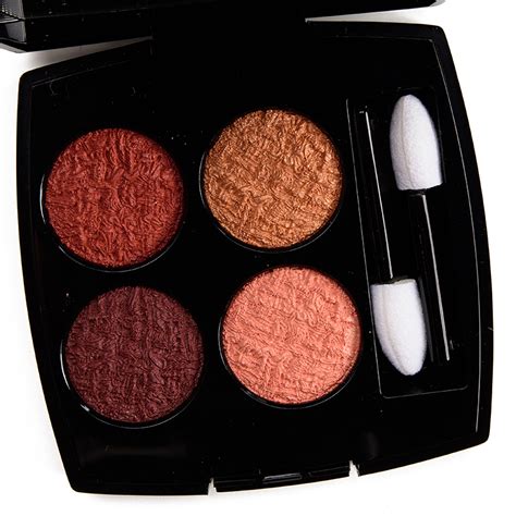 chanel tweed fauve 03|Chanel Tweed Fauve (03) Tweed Eyeshadow Quad Review.